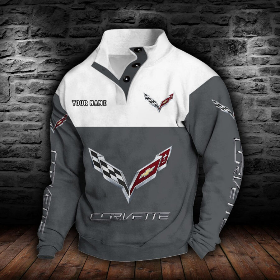 Corvette C7 Stehkragen-Sweatshirt – Bild 5