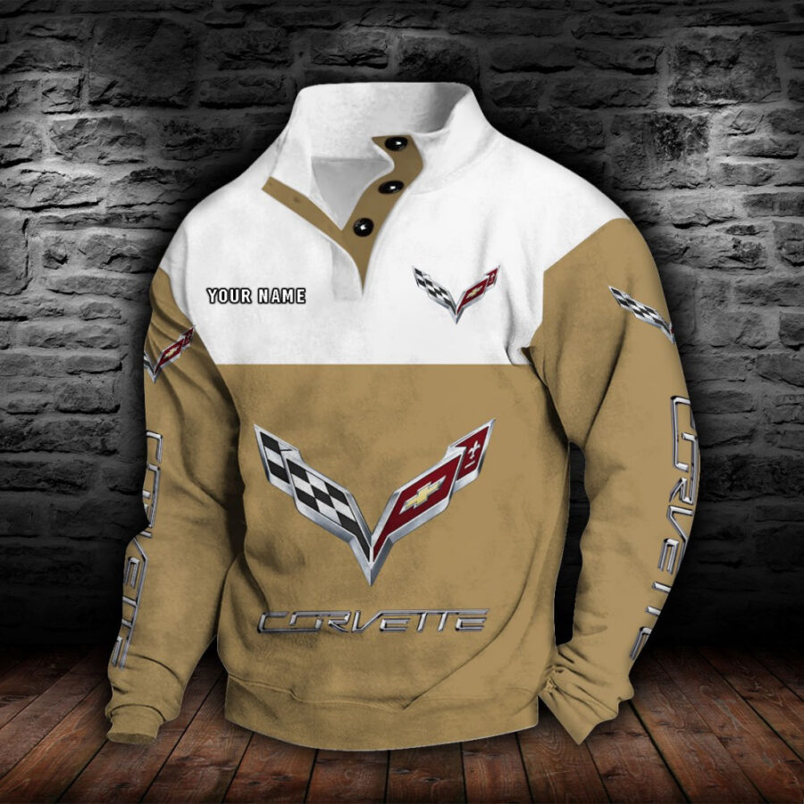 Corvette C7 Stehkragen-Sweatshirt – Bild 6
