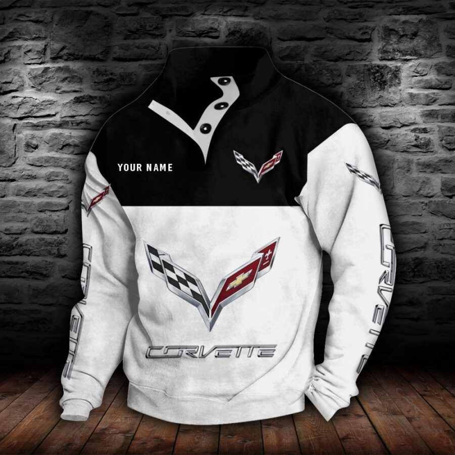 Corvette C7 Stehkragen-Sweatshirt – Bild 8