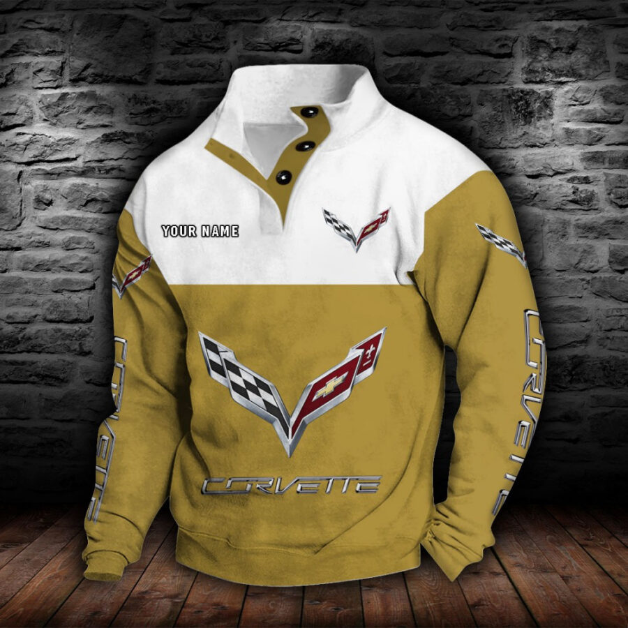 Corvette C7 Stehkragen-Sweatshirt – Bild 9