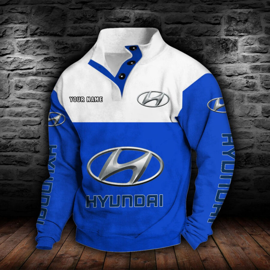 Hyundai Stehkragen-Sweatshirt – Bild 3