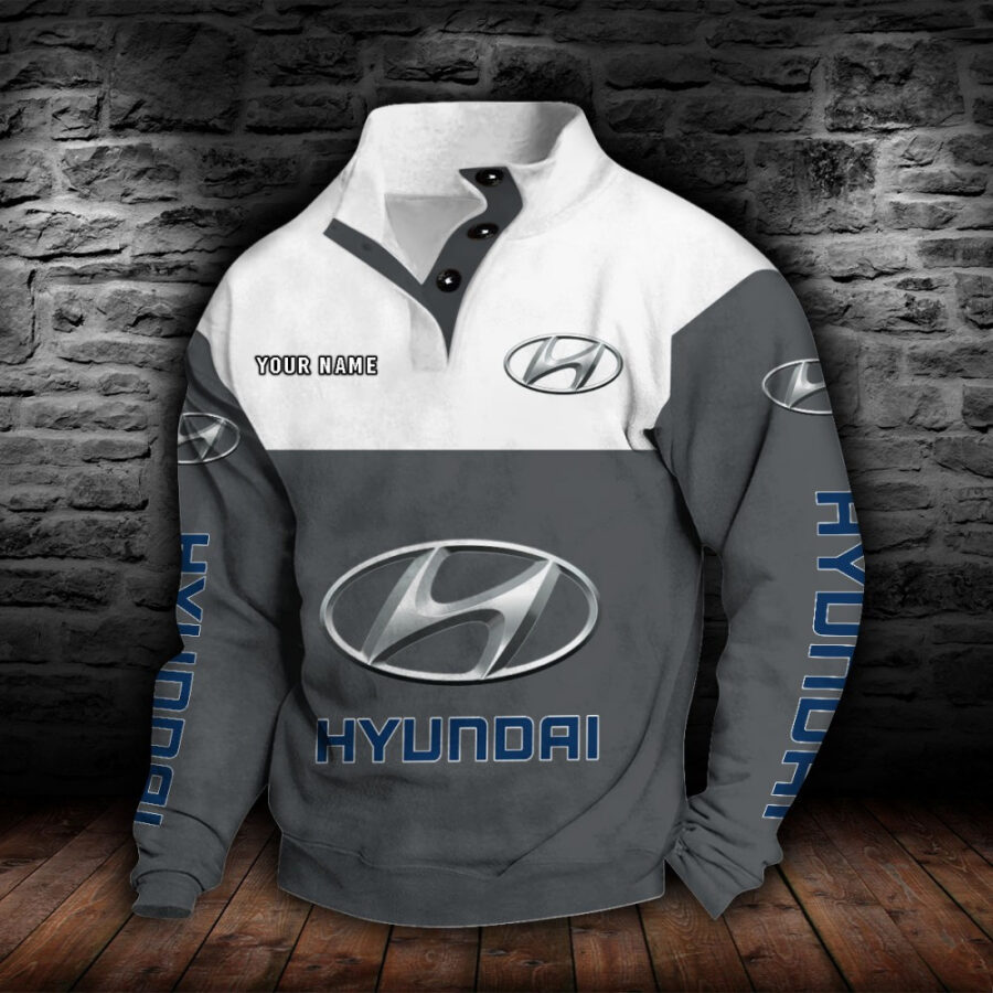 Hyundai Stehkragen-Sweatshirt – Bild 5
