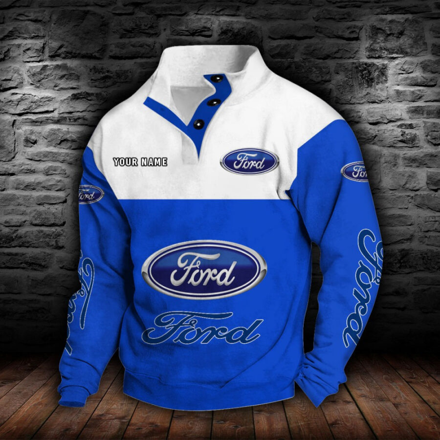 Ford Stehkragen-Sweatshirt – Bild 3