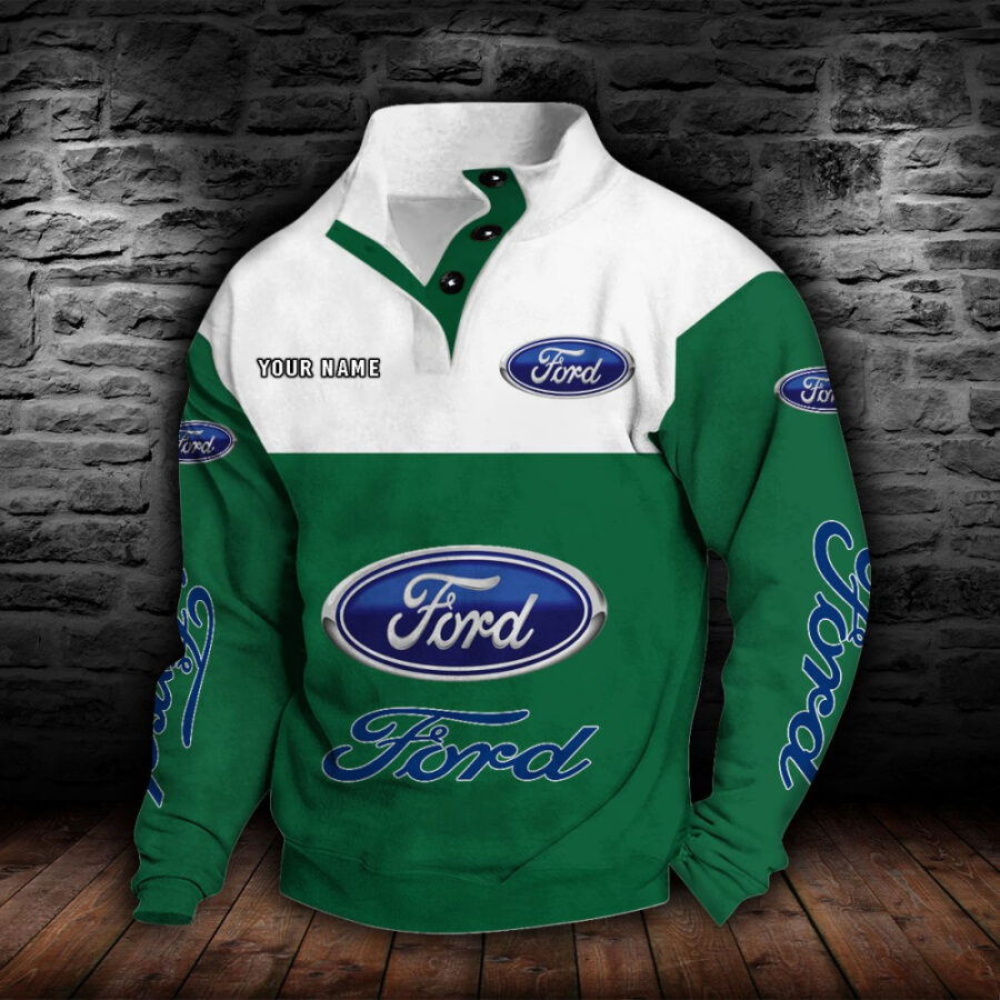 Ford Stehkragen-Sweatshirt – Bild 4