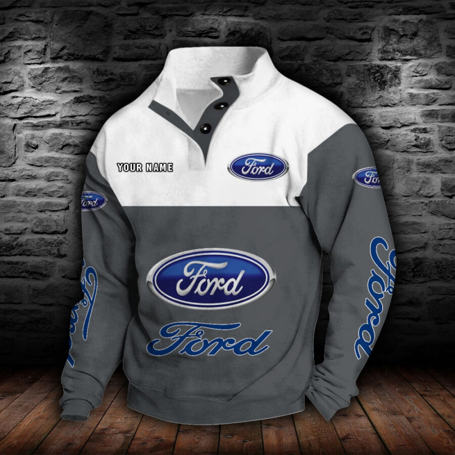 Ford Stehkragen-Sweatshirt – Bild 5