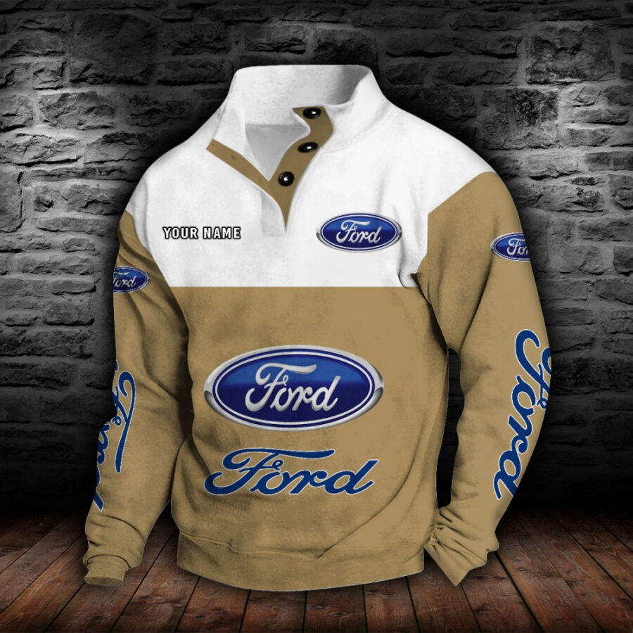 Ford Stehkragen-Sweatshirt – Bild 6