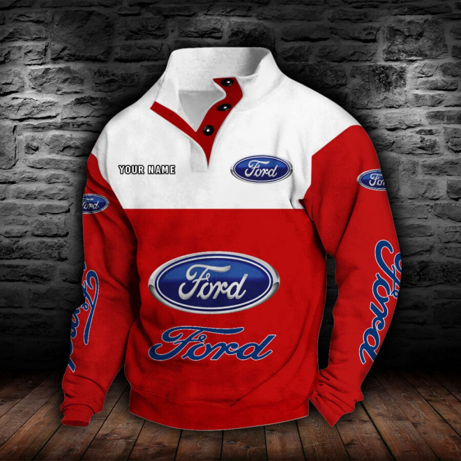 Ford Stehkragen-Sweatshirt – Bild 7