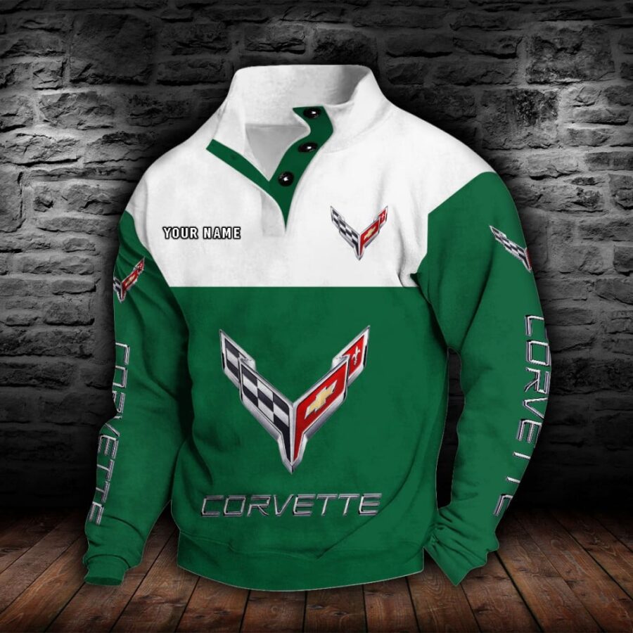 Corvette C8 Stehkragen-Sweatshirt – Bild 4