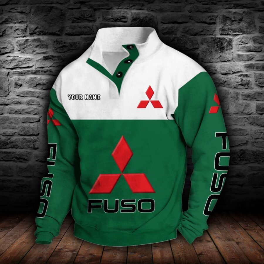 Mitsubishi Fuso Stehkragen-Sweatshirt – Bild 3