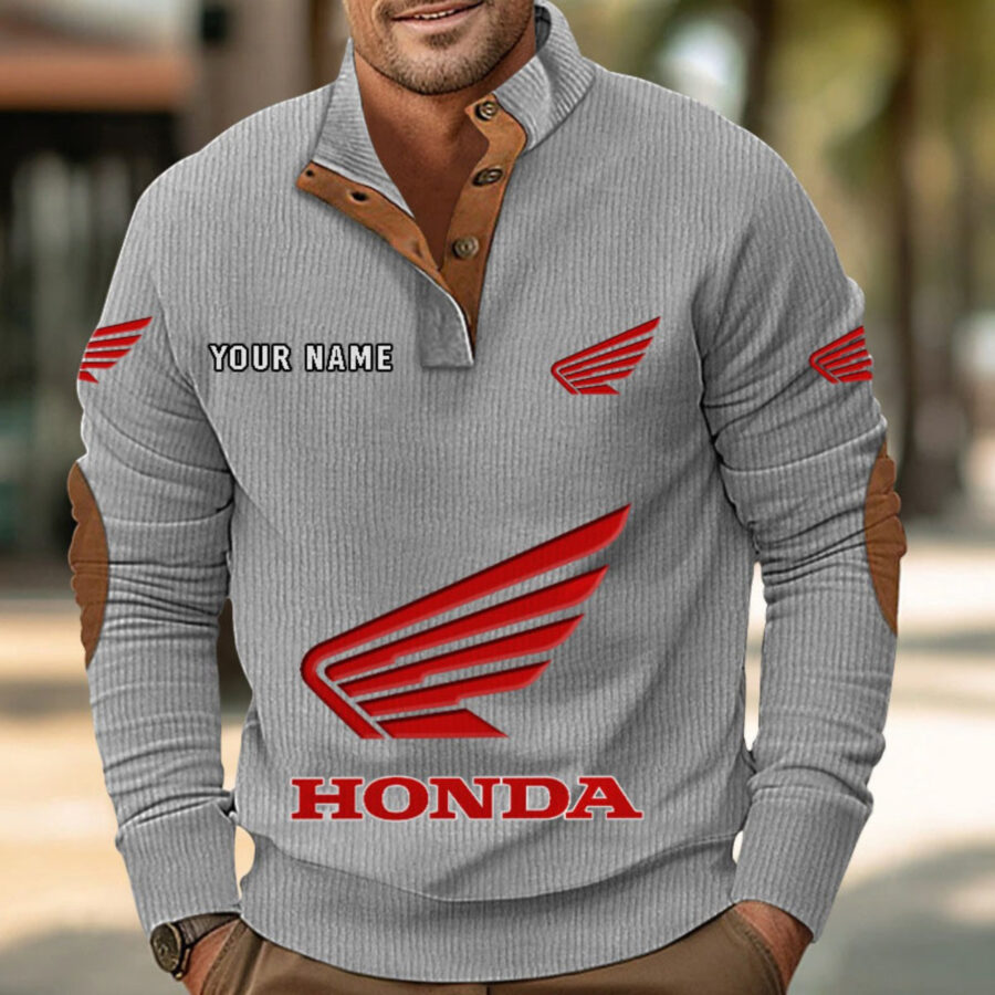 Honda Motorcycle Strickpullover – Bild 6