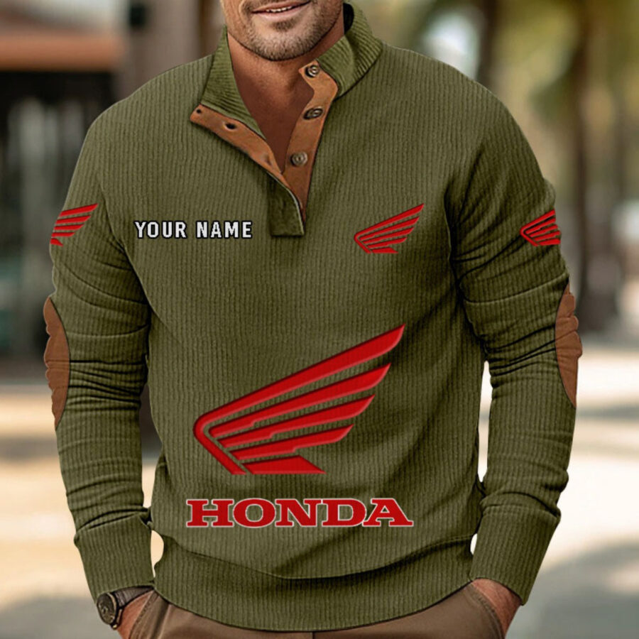 Honda Motorcycle Strickpullover – Bild 8