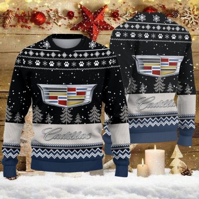 Weihnachtspullover Cadillac – Ugly Christmas Sweater