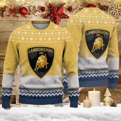 Weihnachtspullover Lamborghini – Ugly Christmas Sweater