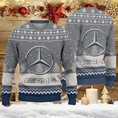 Weihnachtspullover Mercedes-AMG – Ugly Christmas Sweater