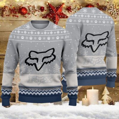 Weihnachtspullover Fox Racing - Ugly Christmas Sweater