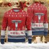 Weihnachtspullover Tesla – Ugly Christmas Sweater