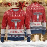 Weihnachtspullover Tesla – Ugly Christmas Sweater