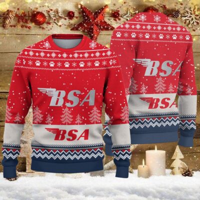Weihnachtspullover BSA Motorcycles - Ugly Christmas Sweater