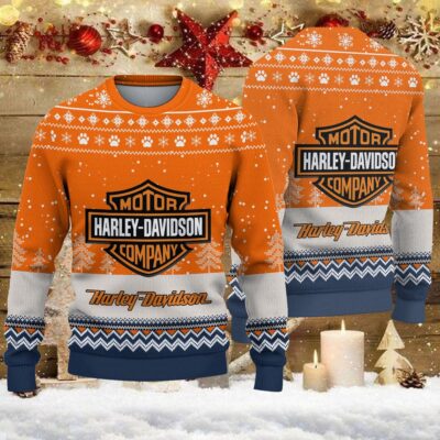 Weihnachtspullover Harley-Davidson - Ugly Christmas Sweater