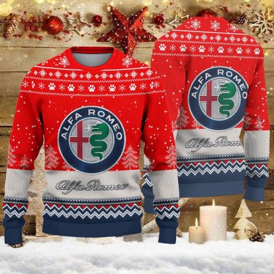 Weihnachtspullover Alfa Romeo – Ugly Christmas Sweater