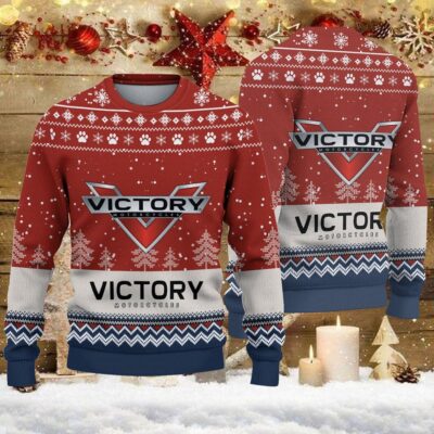Weihnachtspullover Victory Motorcycles - Ugly Christmas Sweater