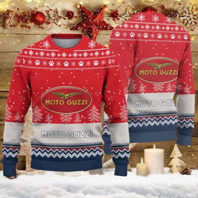 Weihnachtspullover Moto Guzzi - Ugly Christmas Sweater