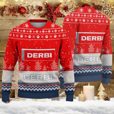 Weihnachtspullover Derbi Motorcycles - Ugly Christmas Sweater