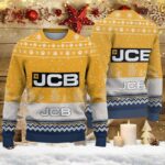 Weihnachtspullover JCB Agricultural Tractors – Ugly Christmas Sweater