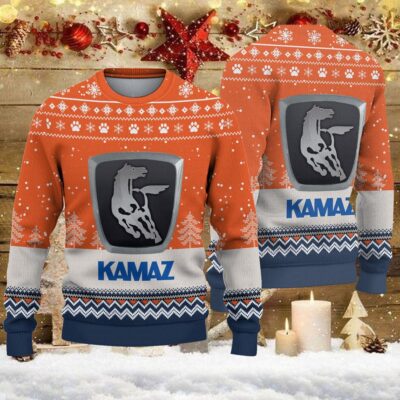 Weihnachtspullover Kamaz - Ugly Christmas Sweater