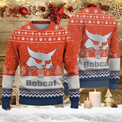Weihnachtspullover Bobcat - Ugly Christmas Sweater