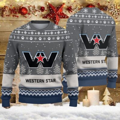 Weihnachtspullover Western Star - Ugly Christmas Sweater