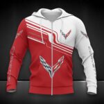 Corvette C8 Zip Hoodie