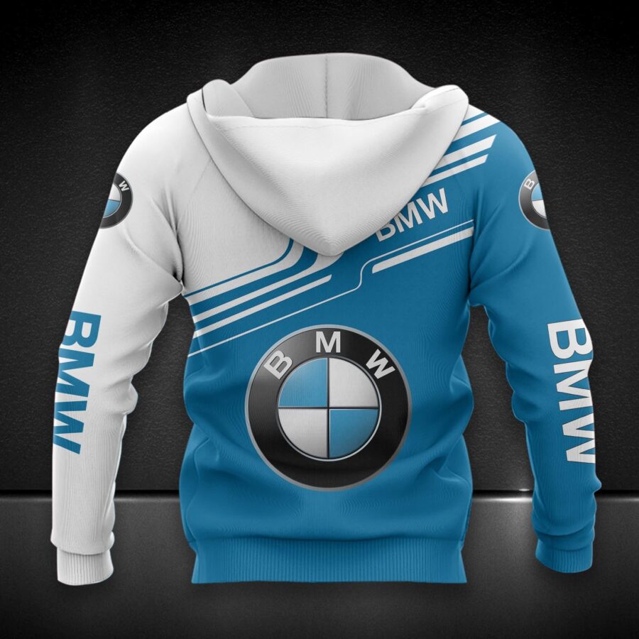 BMW Car Zip Hoodie – Bild 2