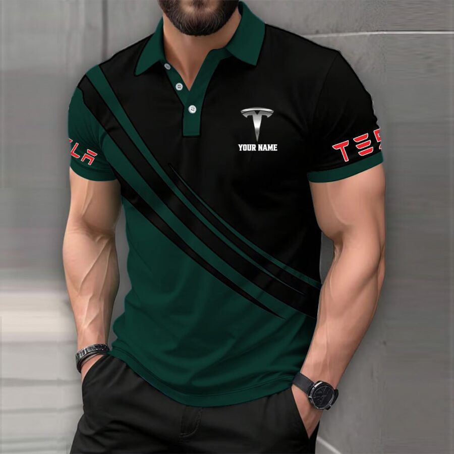 Tesla Poloshirt – Bild 3