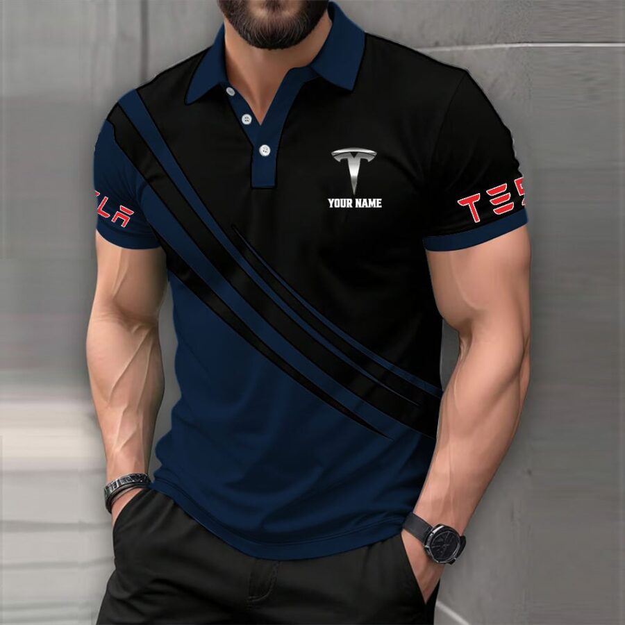 Tesla Poloshirt – Bild 8