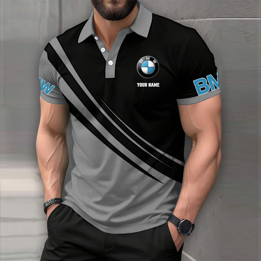 BMW Car Poloshirt – Bild 5