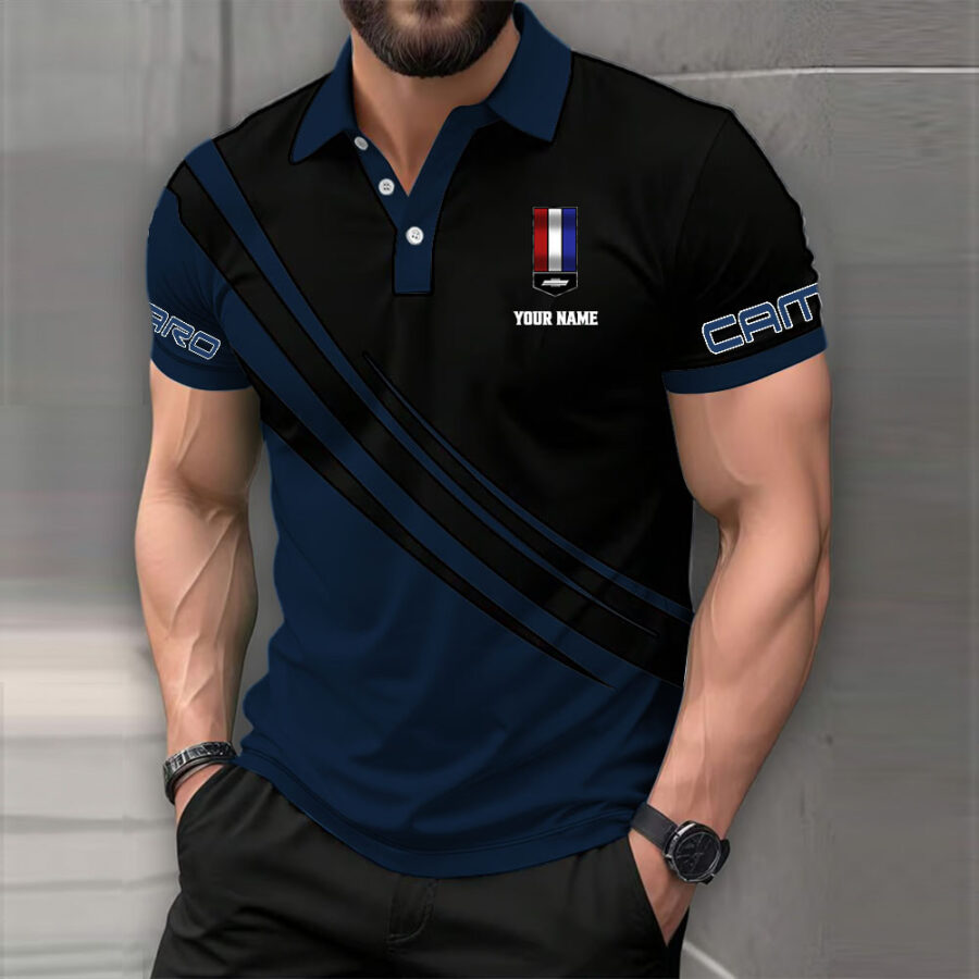 Chevrolet Camaro Poloshirt – Bild 8