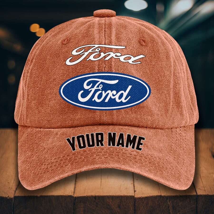 Ford Gewaschene Denim-Kappe – Bild 8