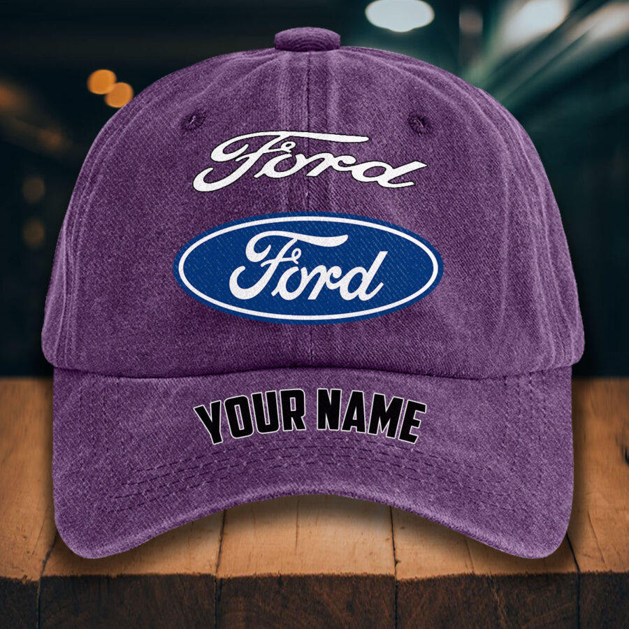 Ford Gewaschene Denim-Kappe – Bild 11