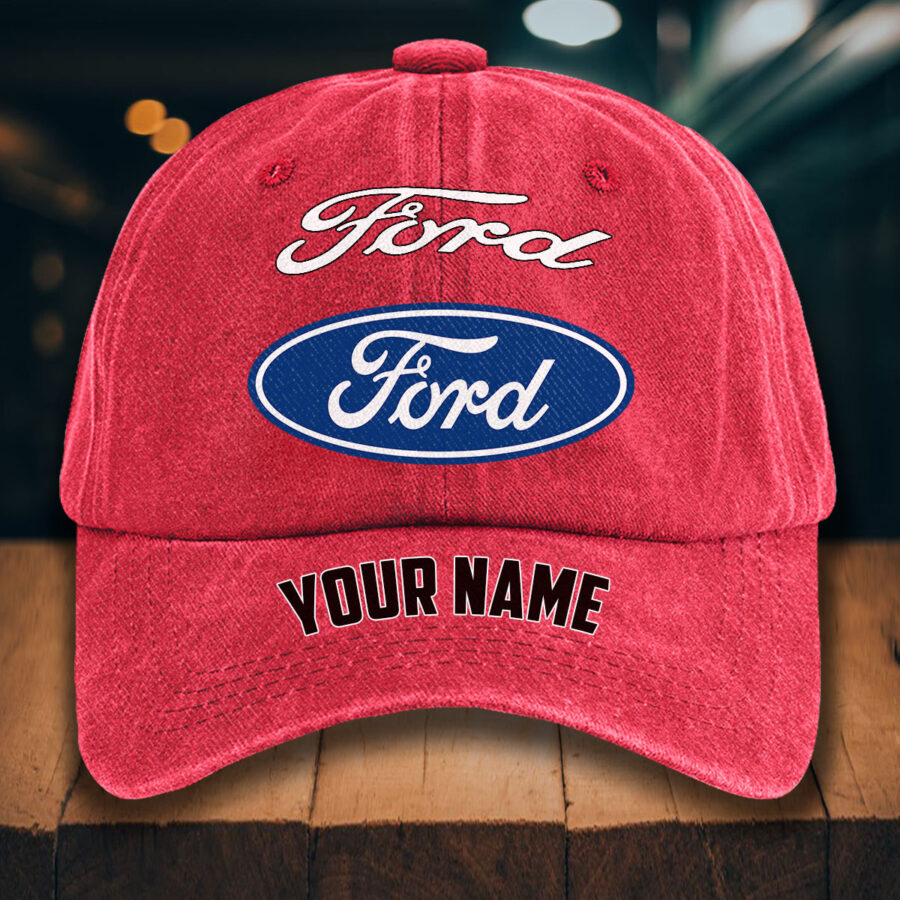 Ford Gewaschene Denim-Kappe – Bild 12