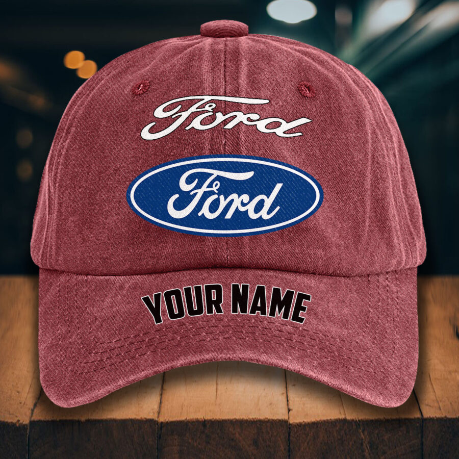 Ford Gewaschene Denim-Kappe – Bild 14