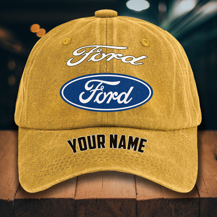 Ford Gewaschene Denim-Kappe – Bild 15