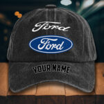Ford Gewaschene Denim-Kappe
