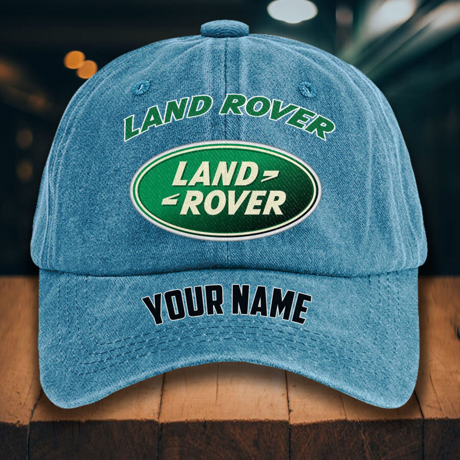 Land Rover Gewaschene Denim-Kappe – Bild 2