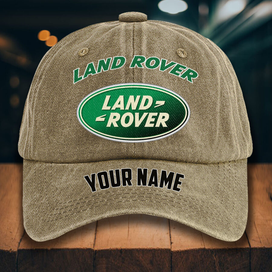 Land Rover Gewaschene Denim-Kappe – Bild 5