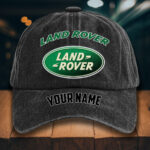 Land Rover Gewaschene Denim-Kappe