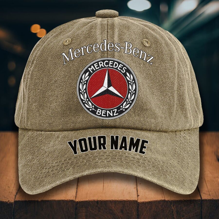 Mercedes-Benz Gewaschene Denim-Kappe – Bild 5