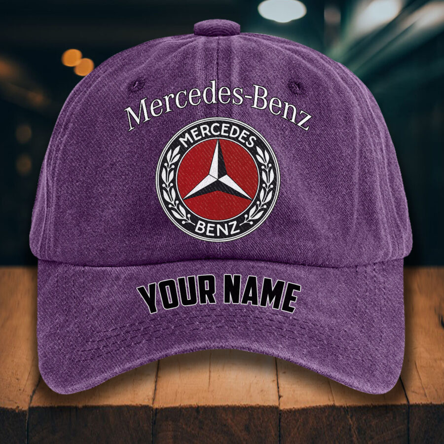 Mercedes-Benz Gewaschene Denim-Kappe – Bild 11