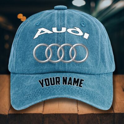 Alternative view of Audi Gewaschene Denim-Kappe