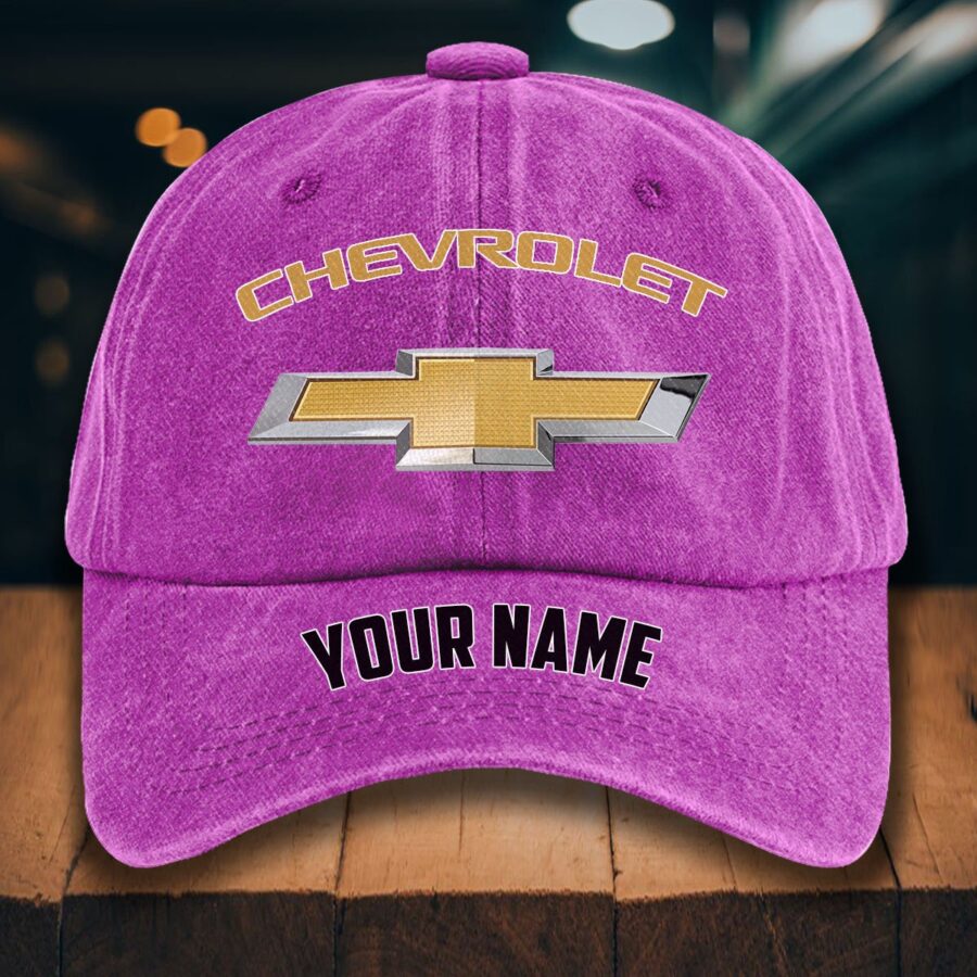 Chevrolet Gewaschene Denim-Kappe – Bild 6